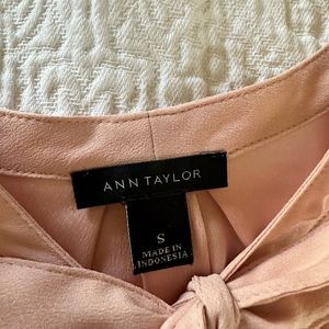 Ann Taylor pink blouse